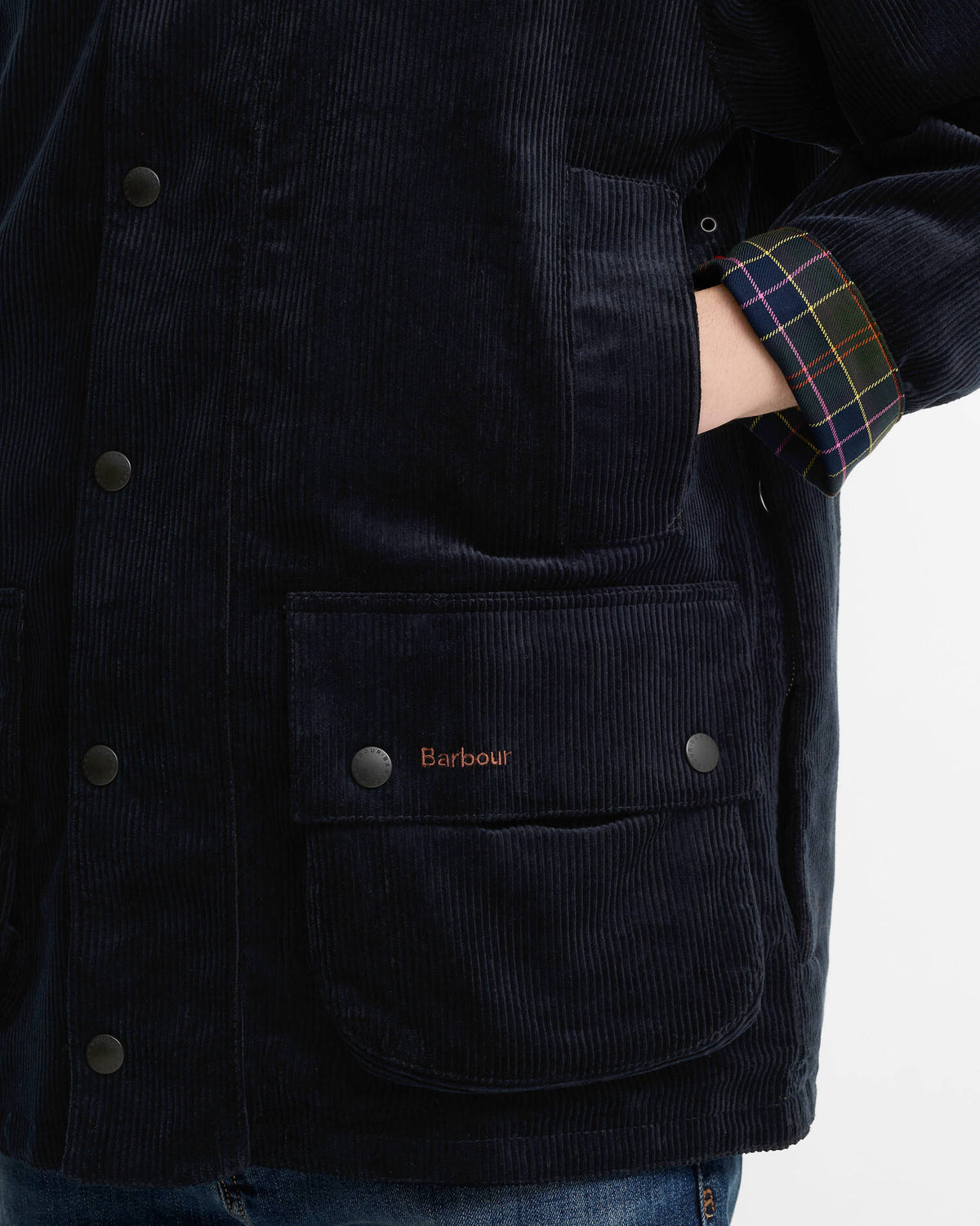 Paul Smith Loves Barbour Cord Beaufort Casual Jacket