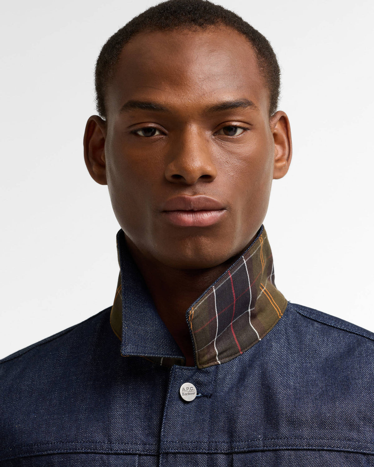 Barbour x A.P.C. Trucker Denim Jacket