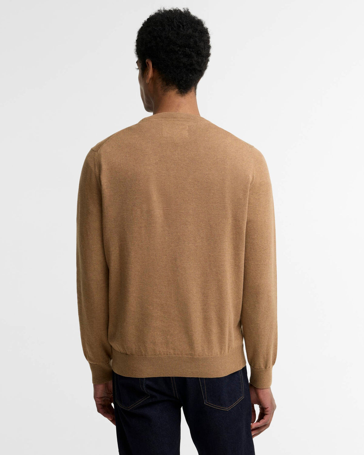 Pima Cotton Crew Neck Jumper