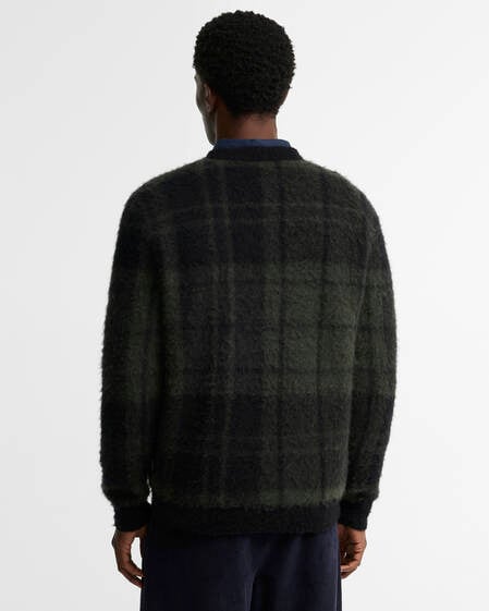 Hunham Tartan V-Neck Jumper