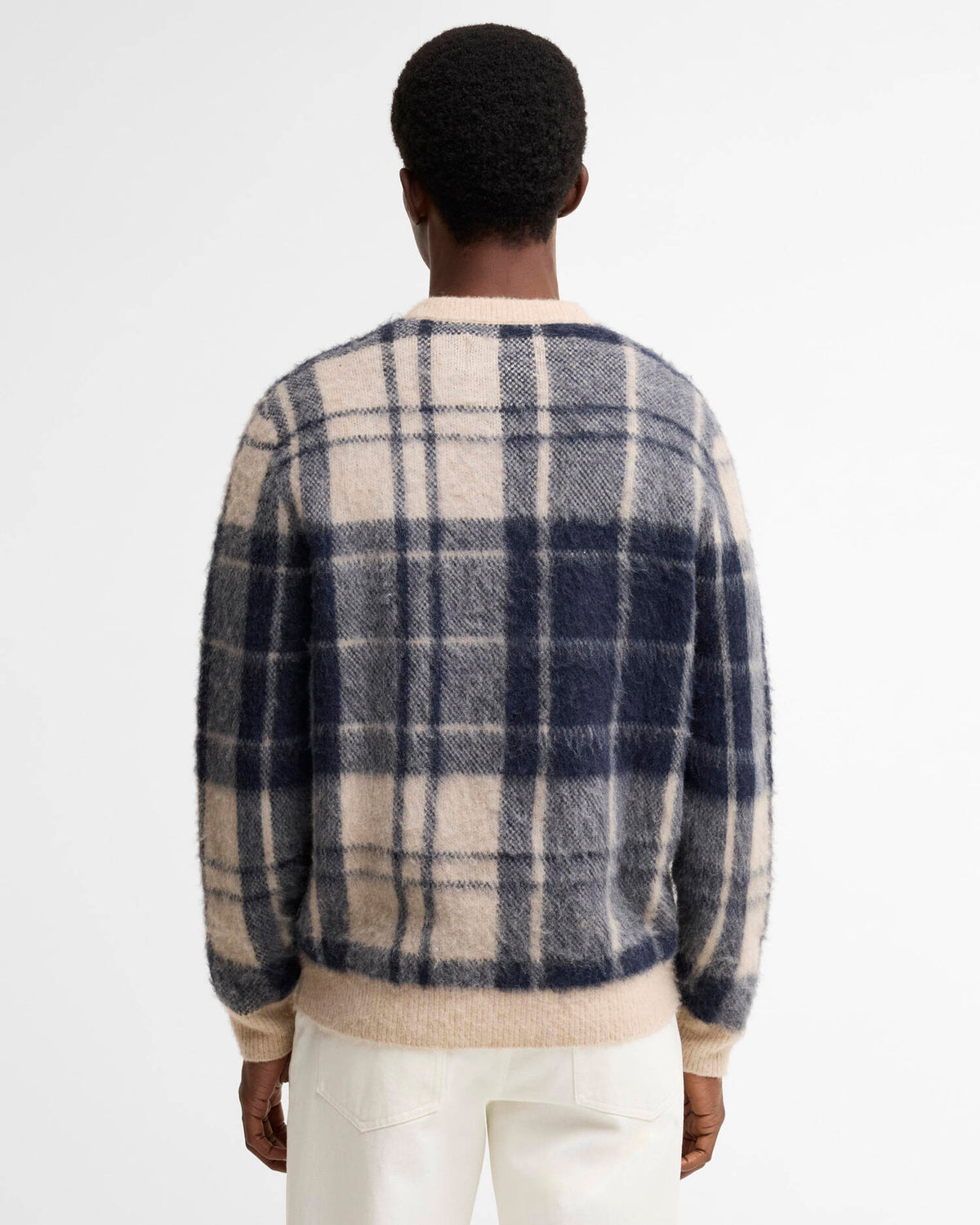 Hunham Tartan V-Neck Jumper