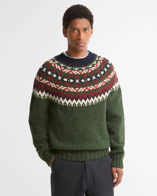 Fair Isle Made in Scotland Crew-Neck Jumper