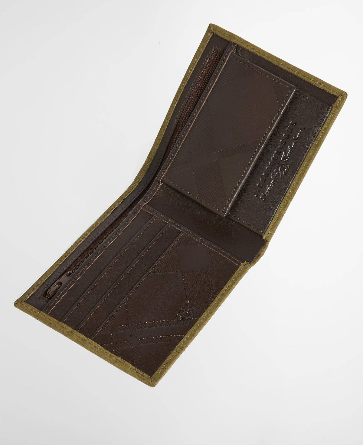 Beith Tartan Leather Wallet