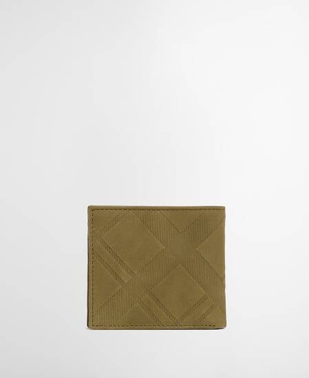 Beith Tartan Leather Wallet