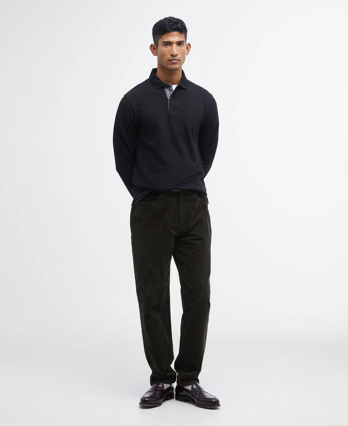 Essential Long-Sleeved Polo Shirt