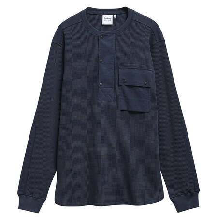 Barbour x Norbit Relaxed Waffle Shirt