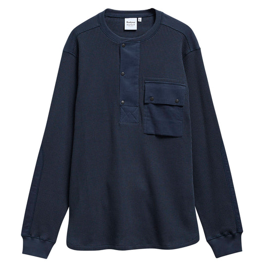 Barbour x Norbit Relaxed Waffle Shirt