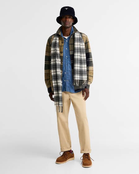 Woodlane Brushed Check Overshirt
