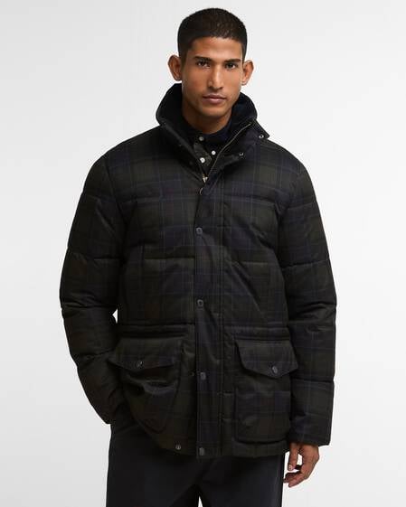 Lonnen Tartan Puffer Jacket