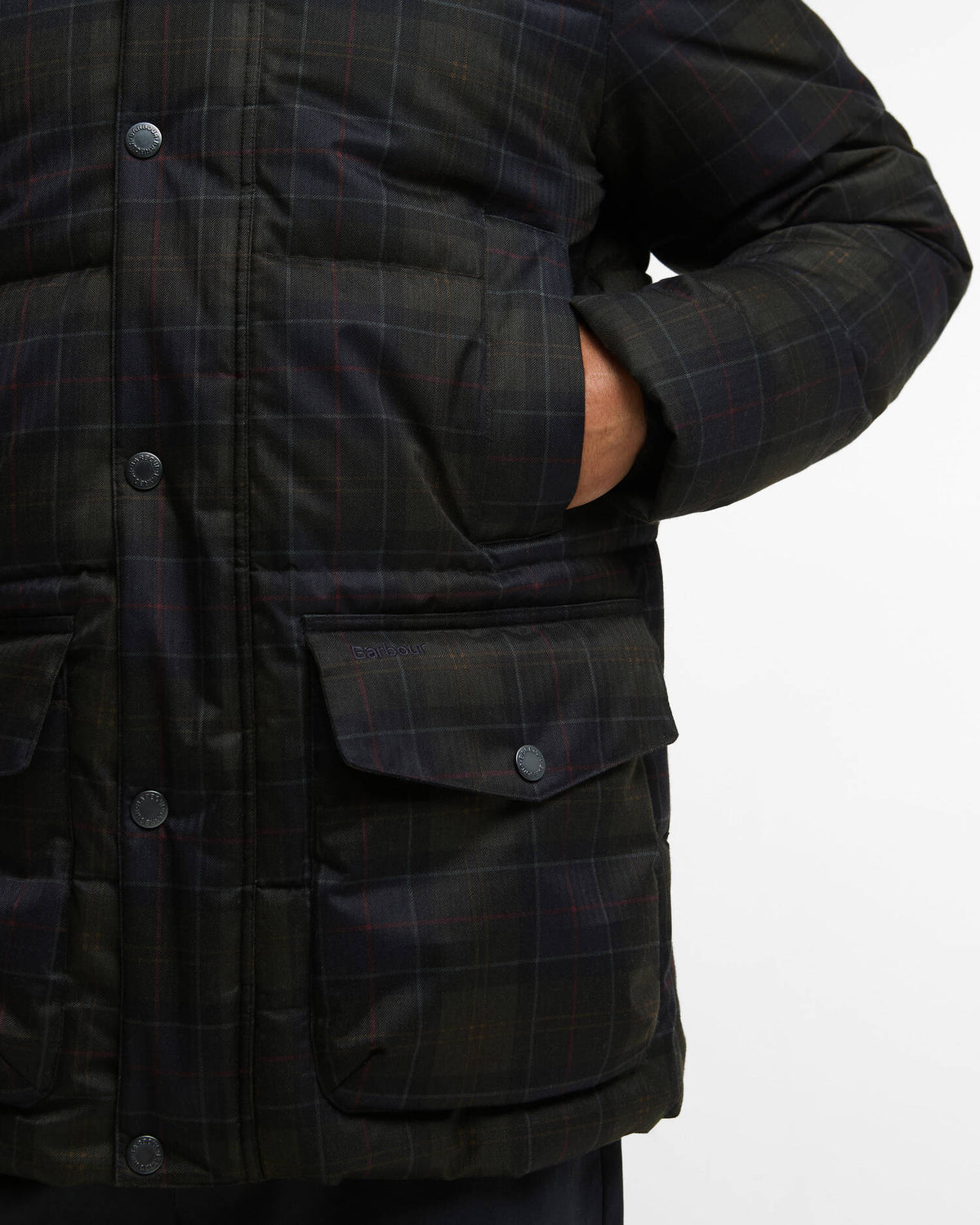 Lonnen Tartan Puffer Jacket
