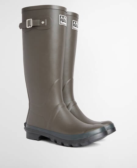 Barbour x A.P.C. Men's Wellingtons
