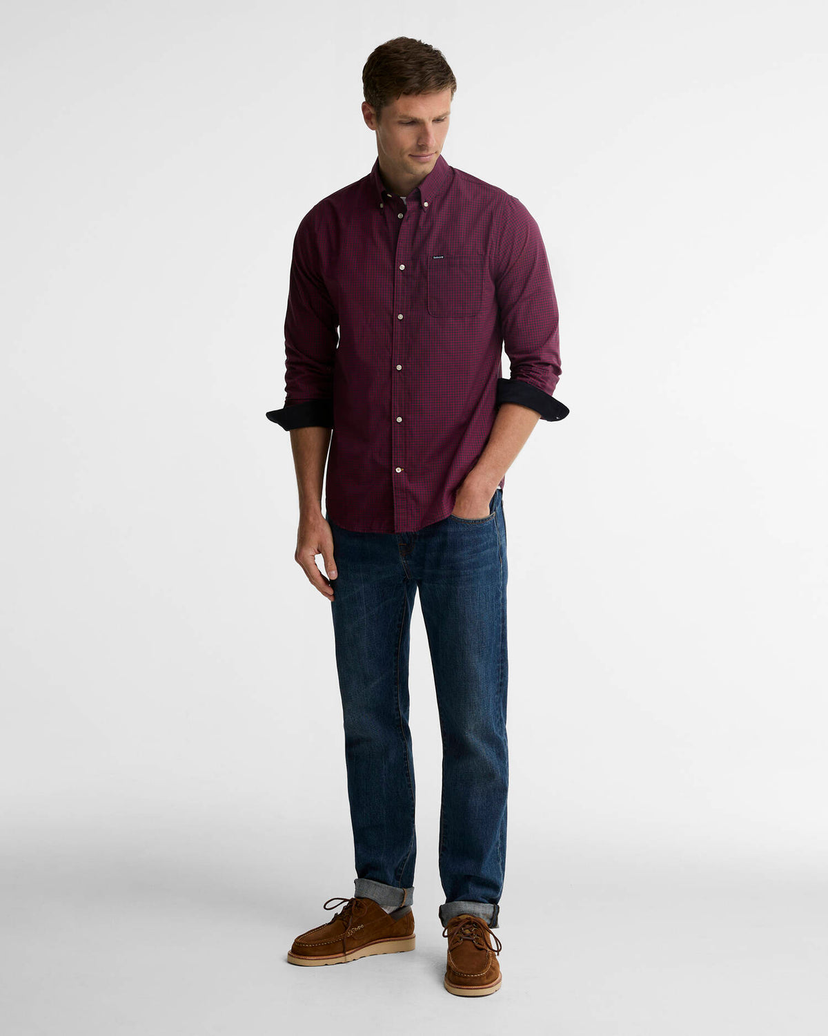 Harbourwall Tailored Long-Sleeved Shirt