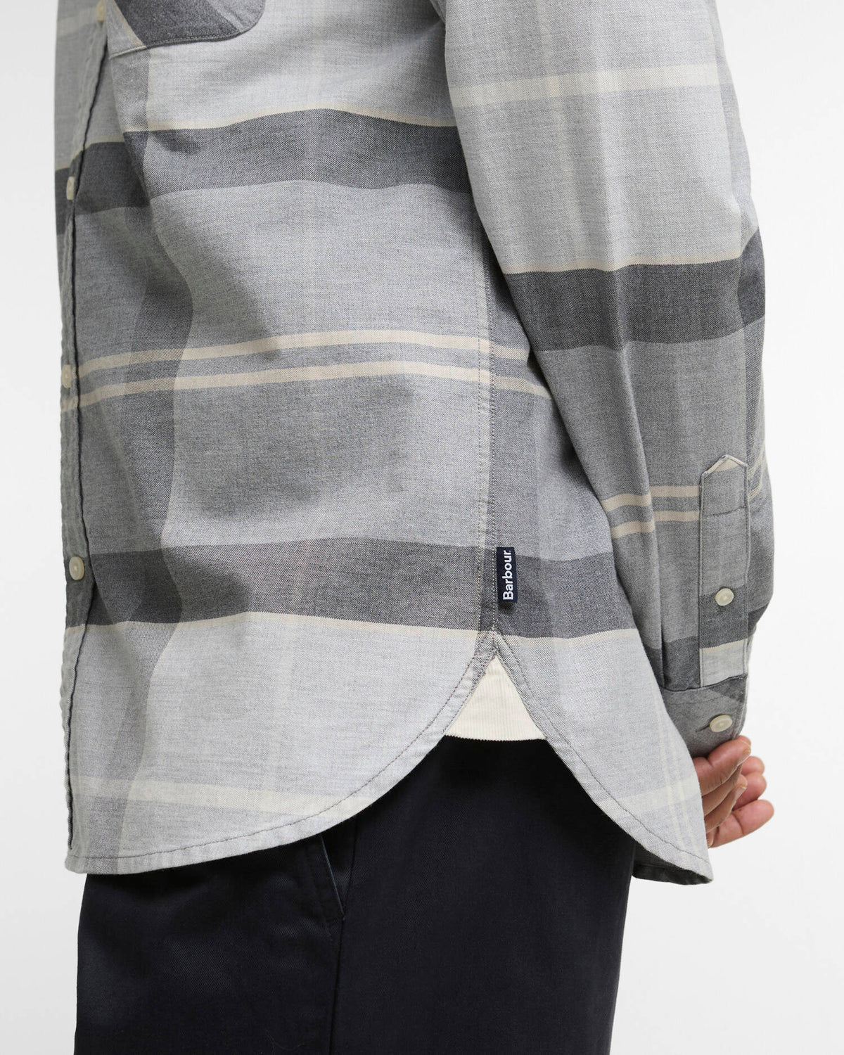 Mineral Tartan Dunoon Authentic-Fit Shirt