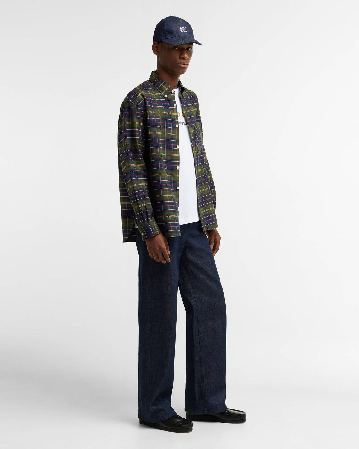 Barbour x A.P.C. Monogram Tartan Shirt