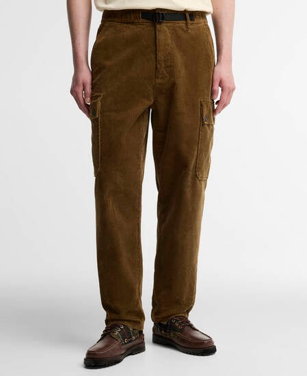 Leonard Oversized Cord Cargo Trousers