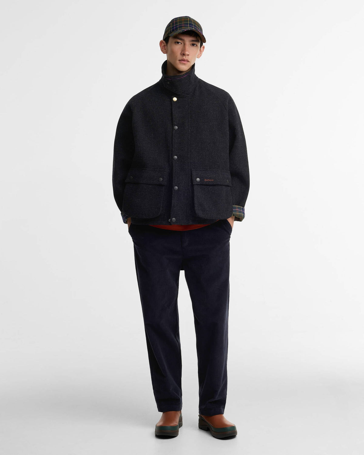 Paul Smith Loves Barbour Transport Wool Jacket