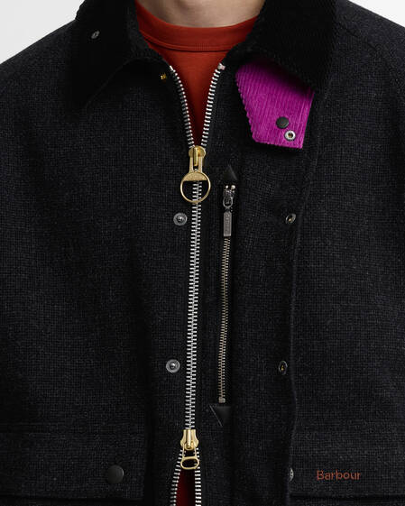 Paul Smith Loves Barbour Transport Wool Jacket