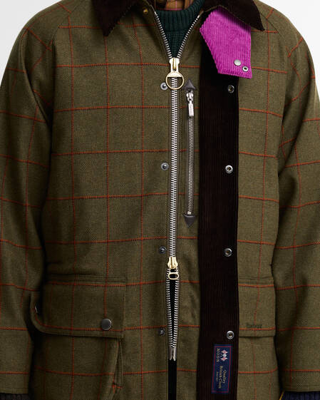 Paul Smith Loves Barbour Beaufort Wool Jacket