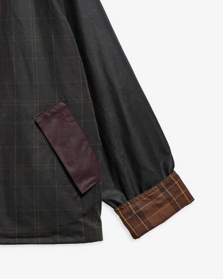 Patchwork Transport Waxed Jacket