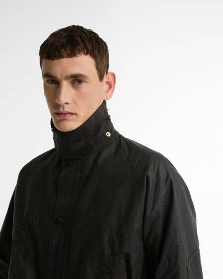 Icons Patch Bedale Waxed Jacket