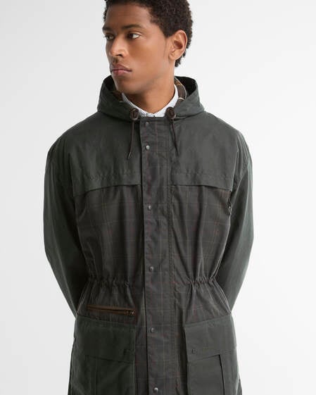 Icons Tartan Durham Waxed Jacket