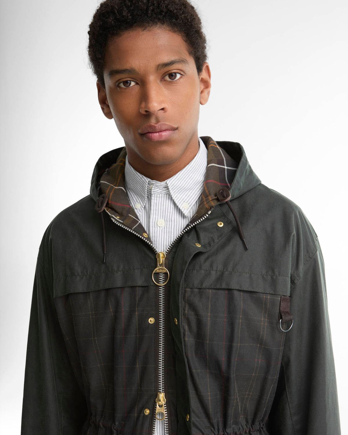 Icons Tartan Durham Waxed Jacket