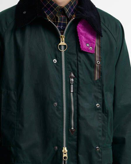 Paul Smith Loves Barbour Gamefair Waxed Jacket