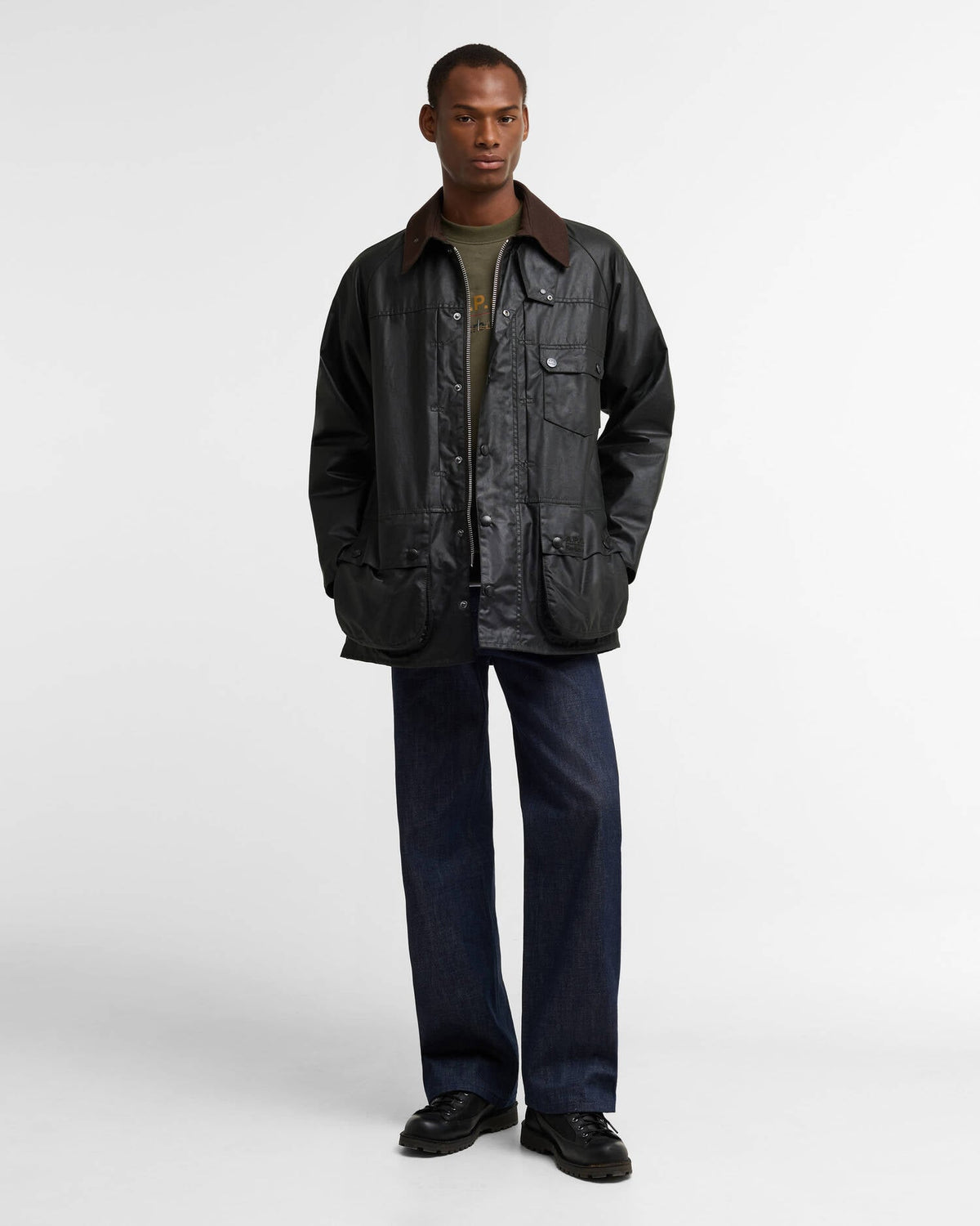 Barbour x A.P.C. Beaufort Waxed Jacket