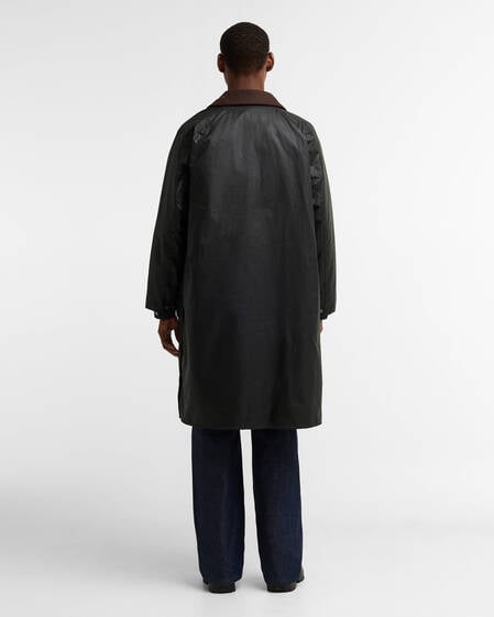 Barbour x A.P.C. Sugarlump Bedale Long Waxed Jacket