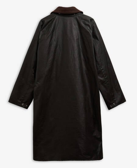 Barbour x A.P.C. Sugarlump Bedale Long Waxed Jacket