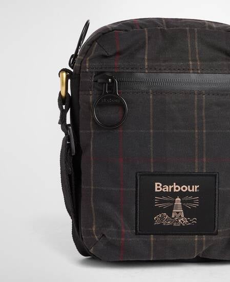 Field Tartan Waxed Crossbody Bag