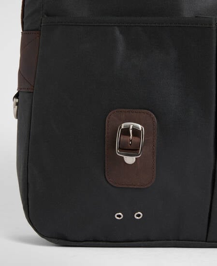 Barbour x A.P.C. Waxed Tarras Bag