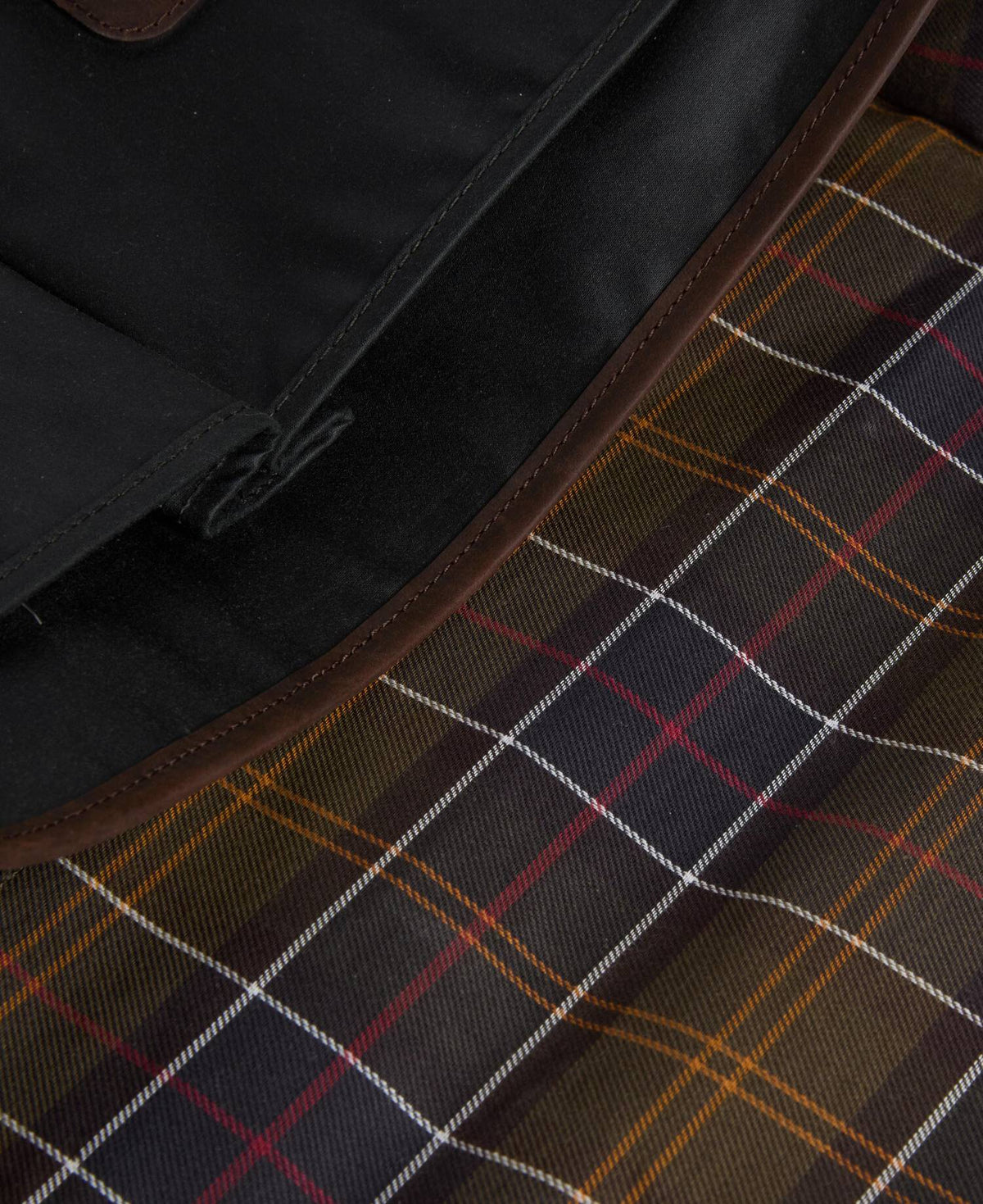 Barbour x A.P.C. Waxed Tarras Bag
