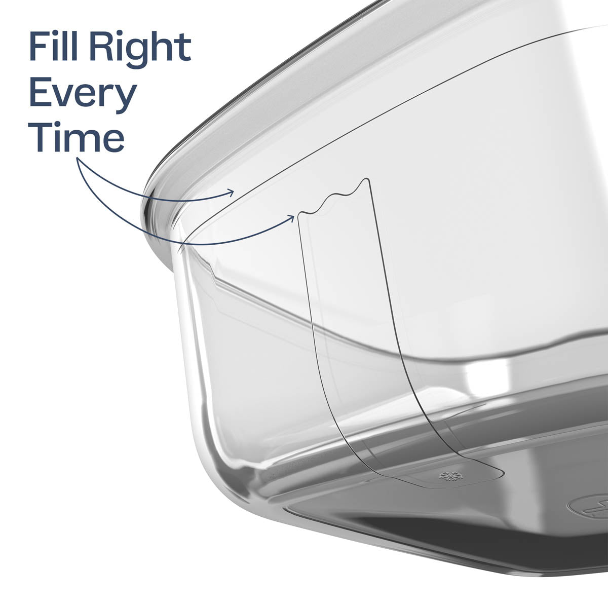 Glass Food Storage Container | Rectangular Medium