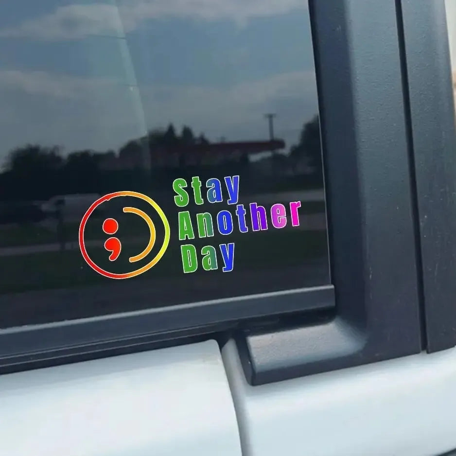 SAD Mental Health Awareness Car Decal(5pcs)