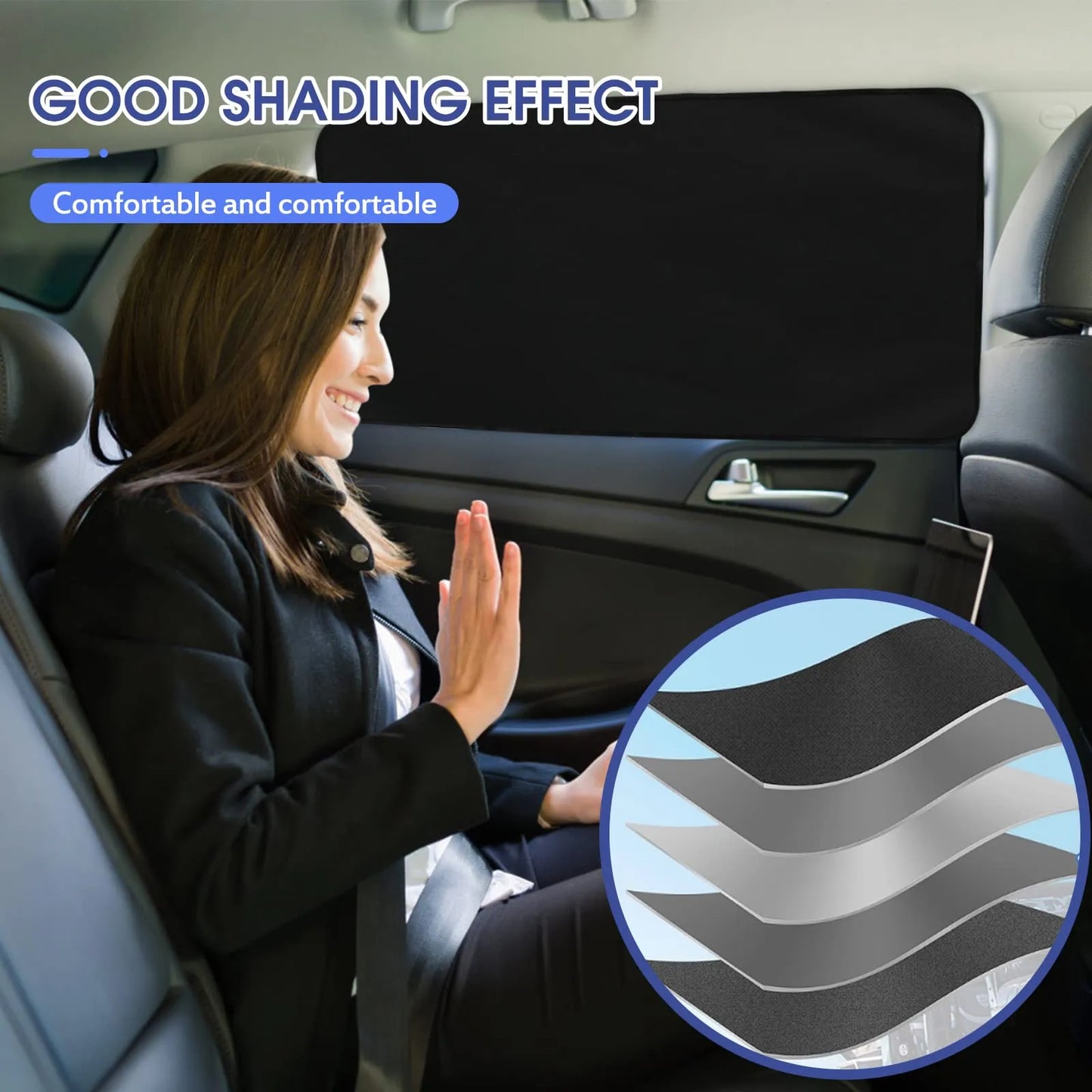 🔥Magnetic Car Window Sun Shades