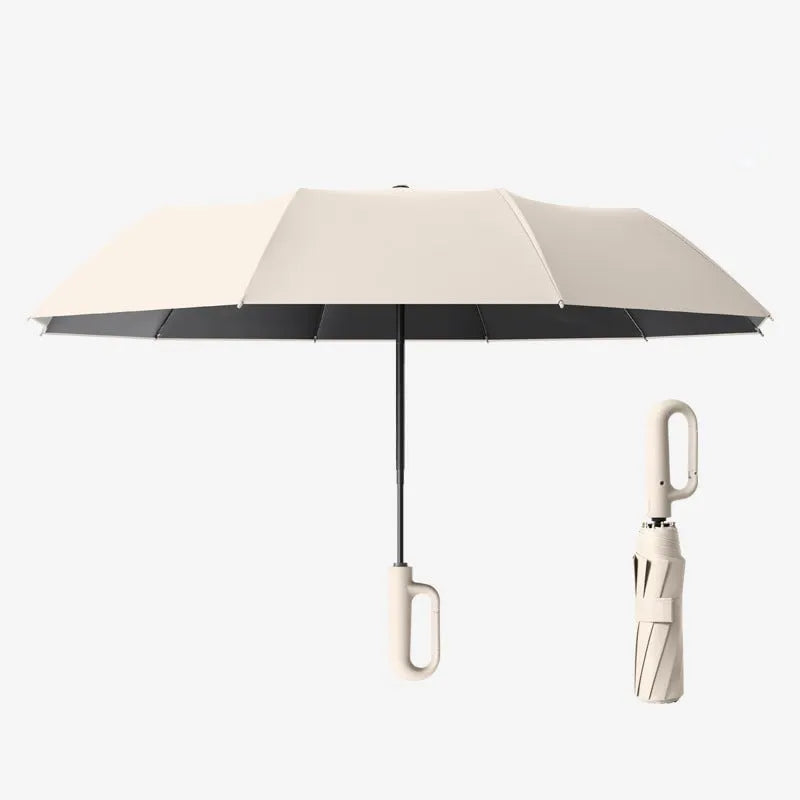 Creative Ring Buckle Windproof Reinforced Umbrella