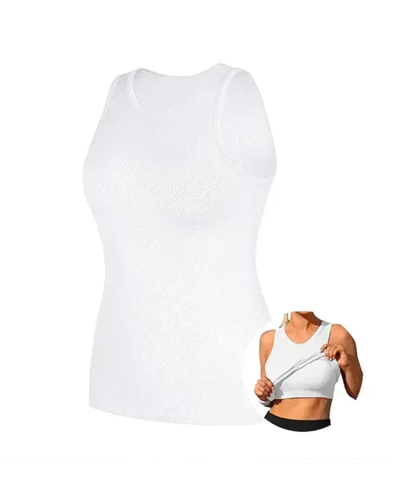 Sporty built In Bra Tank Top