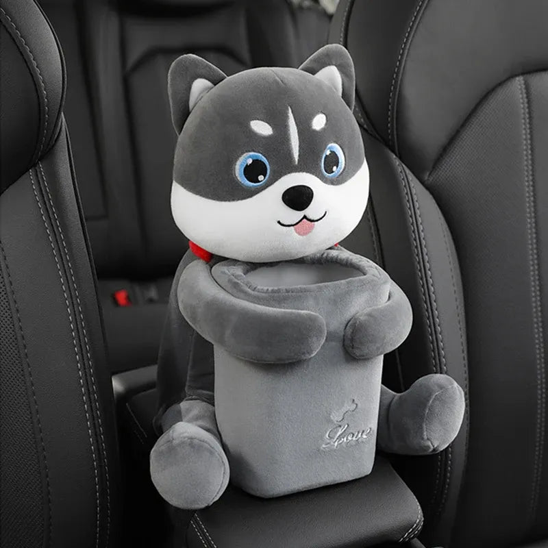 😍 Cute Plush Doll Tissue Box
