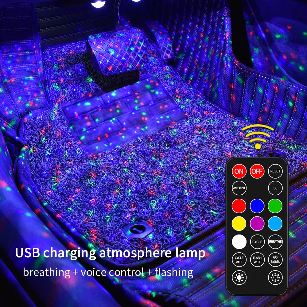 Car Interior Ambient Lights- (Contains 2 light bars)