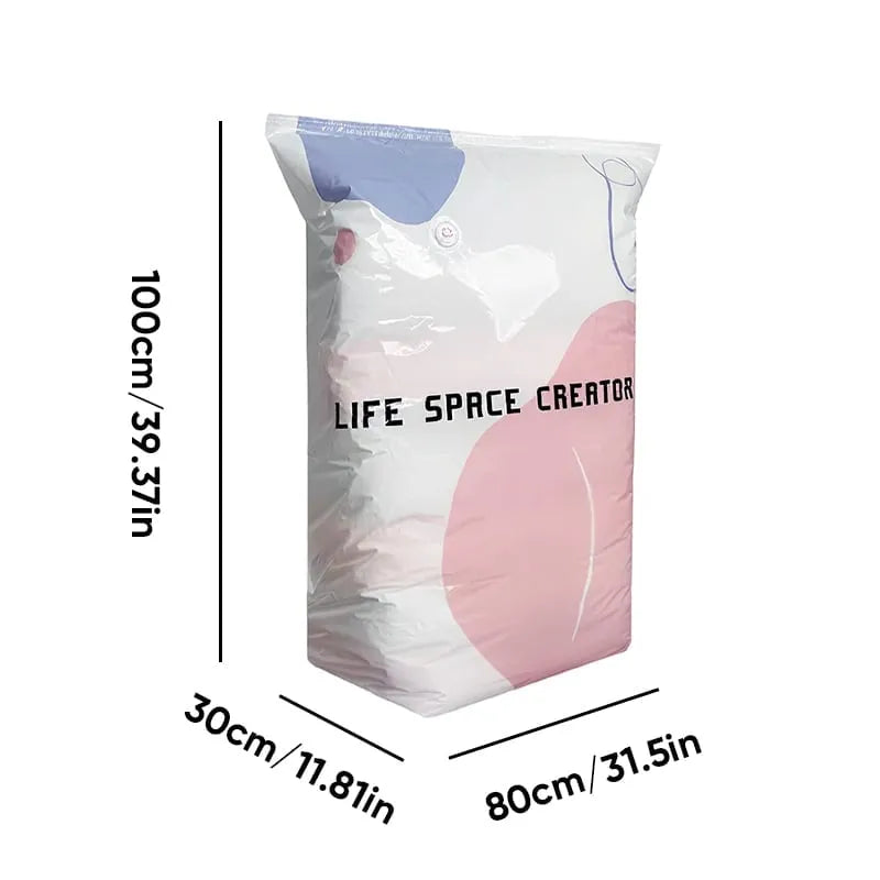 🍃No-Pump Vacuum Storage Compression Bags