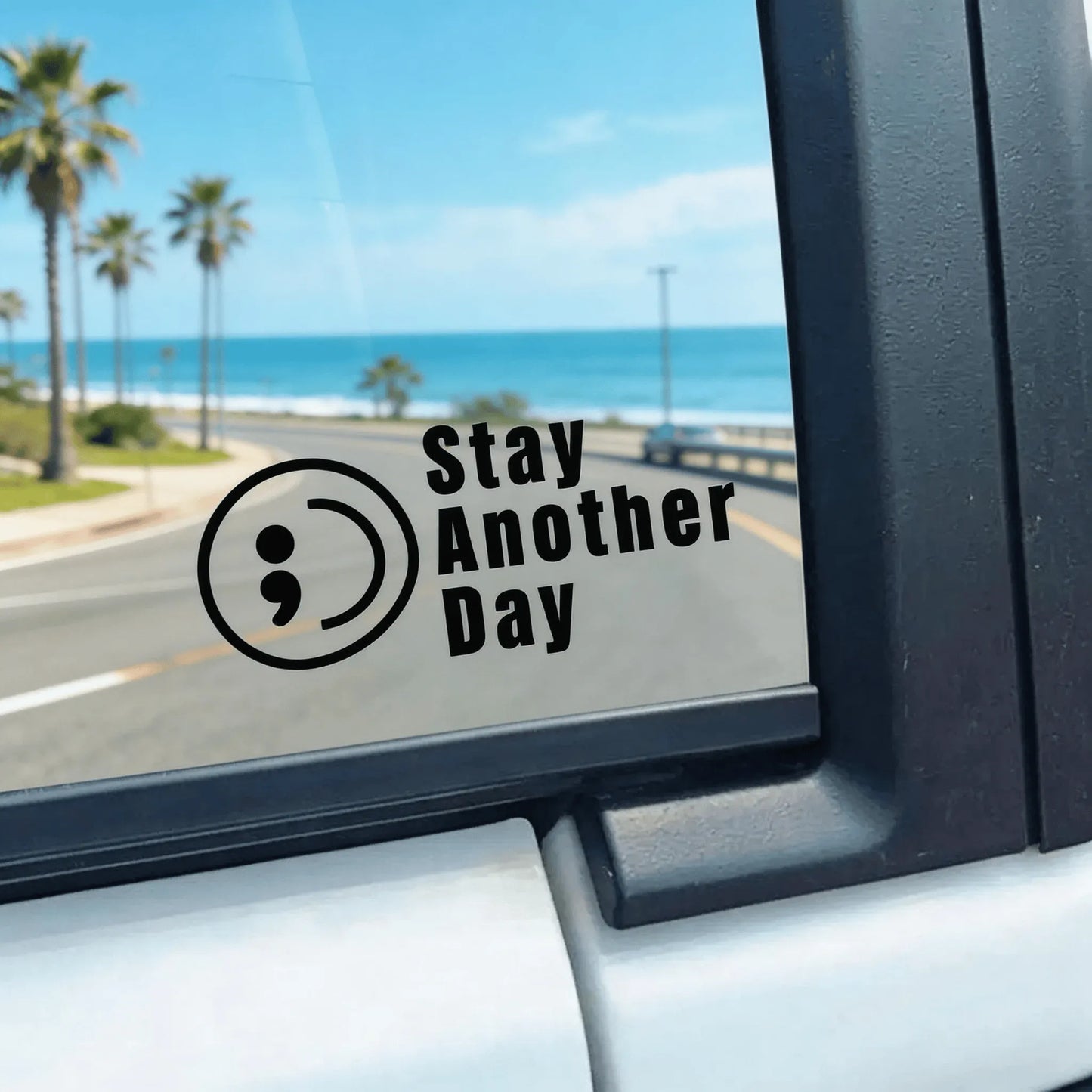 SAD Mental Health Awareness Car Decal(5pcs)