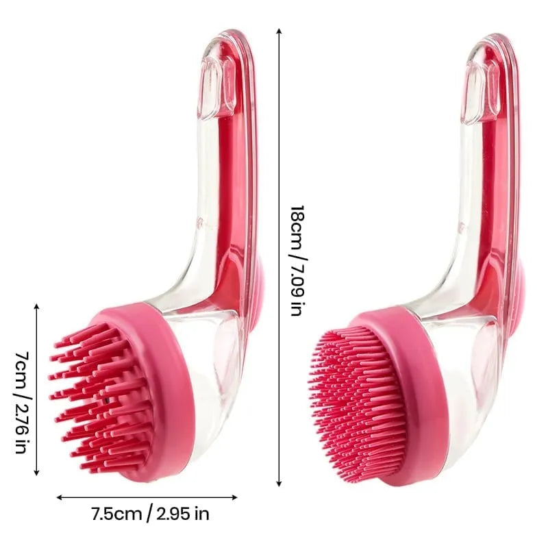 🍃New 2 in 1 Pet Bath and Grooming Brush