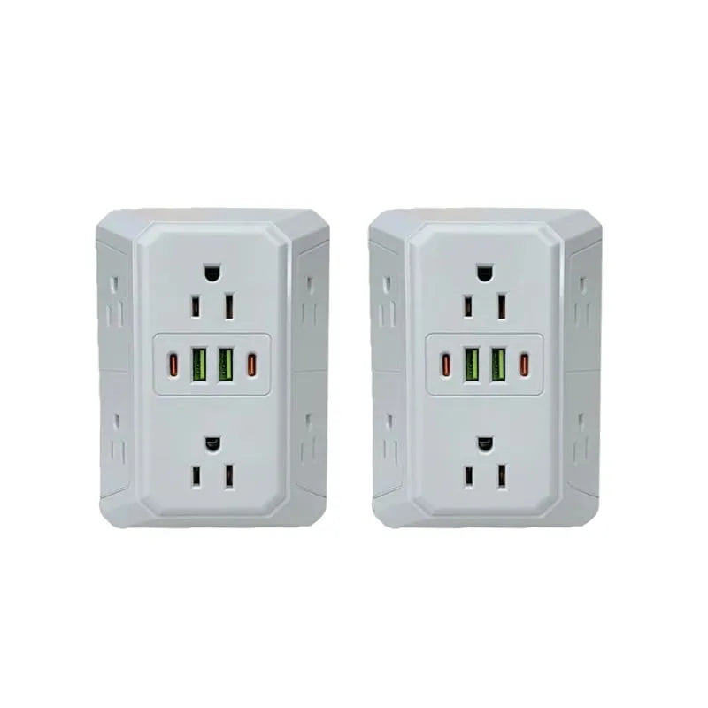 🔌Multi Plug 6-Outlet Extender