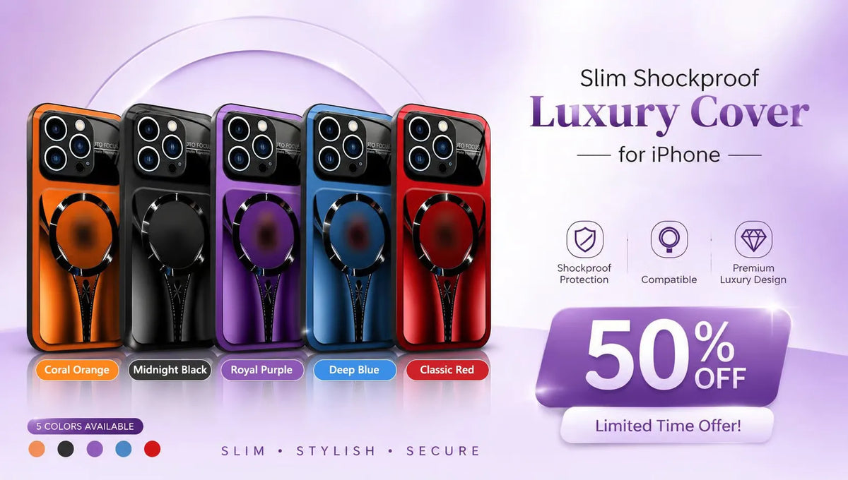 Slim Shockproof Luxury Cover for iPhone