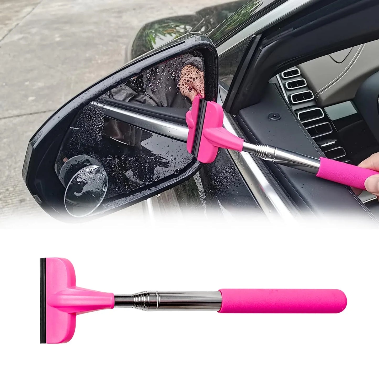 Retractable Car Rear View Wiper