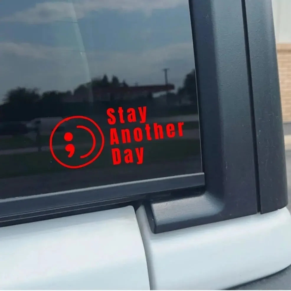 SAD Mental Health Awareness Car Decal(5pcs)