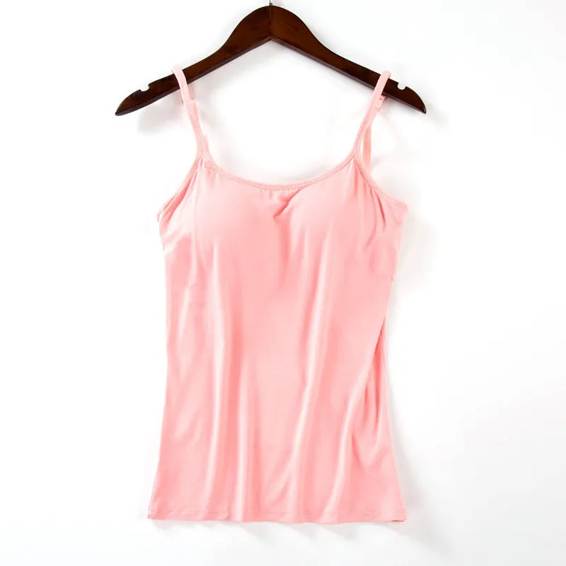 🔥Tank With Built-In Bra