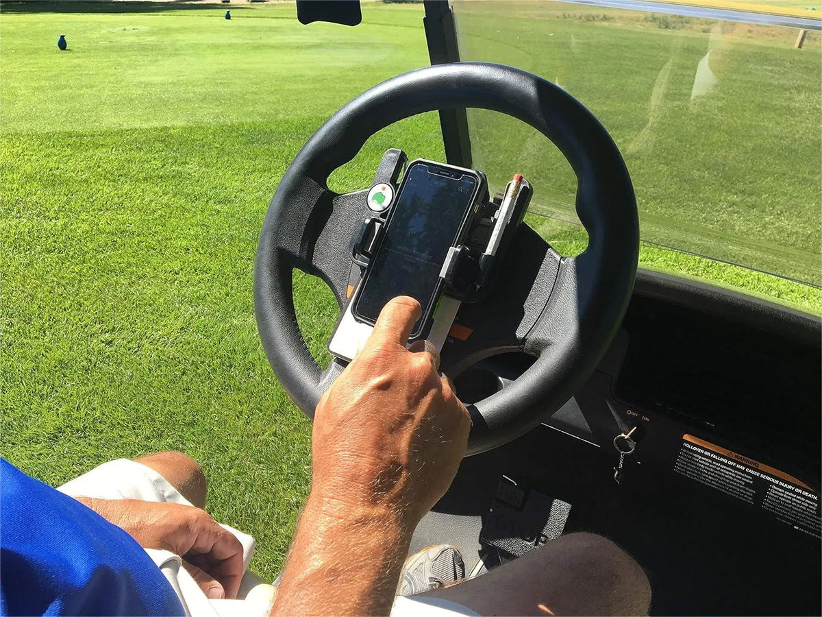 🔥Hot Sale ⛳ - Golf cart steering wheel phone holder