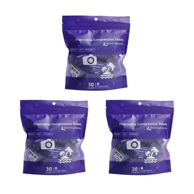 Compressed Travel Towels